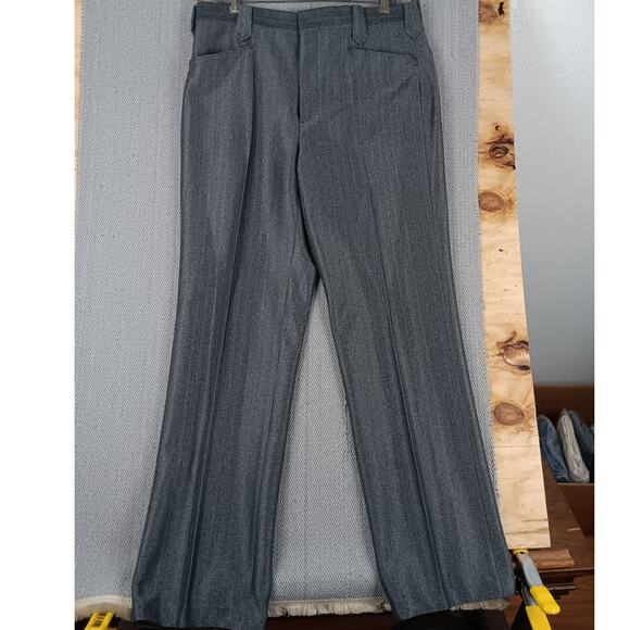 Circle S Dallas Texas Vintage Western Yoke Suit 46L SilverBlack Rockabilly Dance - Picture 11 of 16